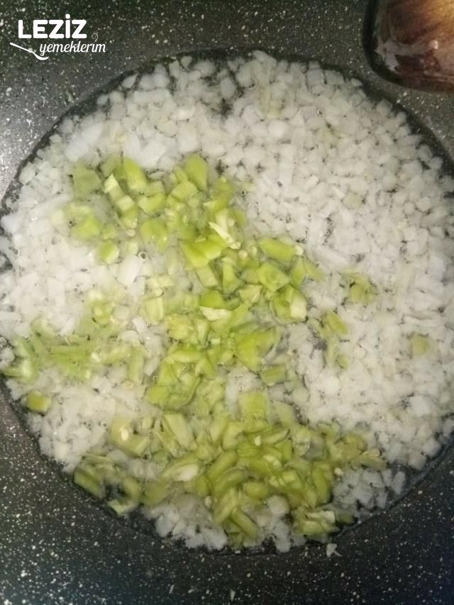 Patatesli Taze Yeşil Fasulye Yemeği