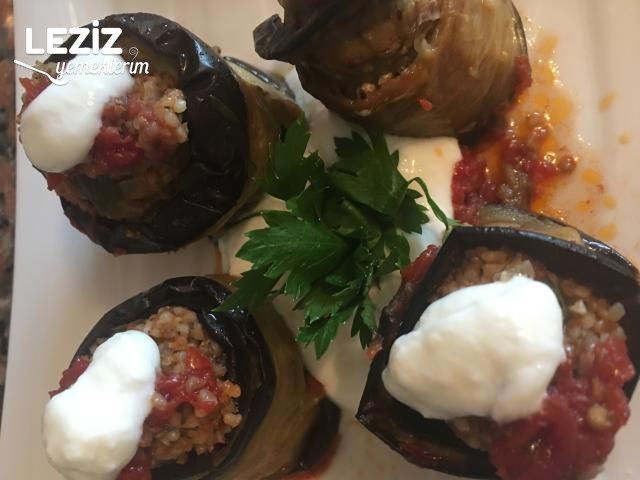 Patlıcanlı Bulgurlu Rulo