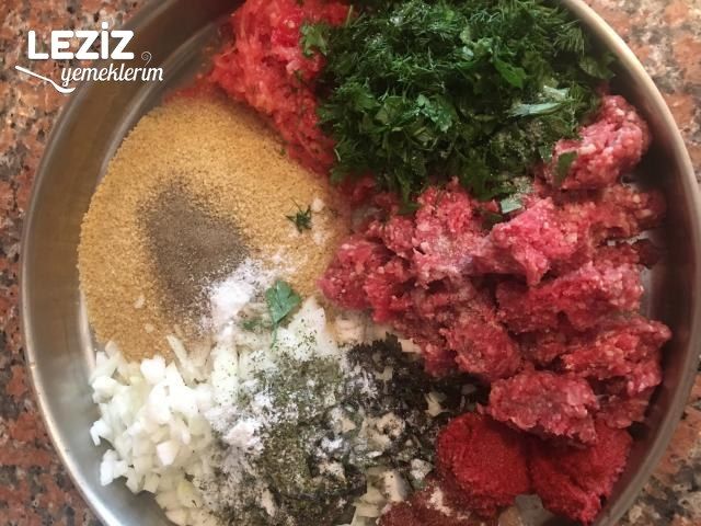 Patlıcanlı Bulgurlu Rulo