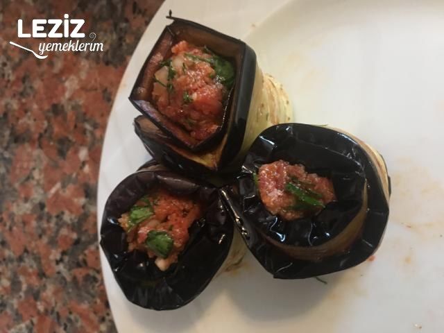 Patlıcanlı Bulgurlu Rulo