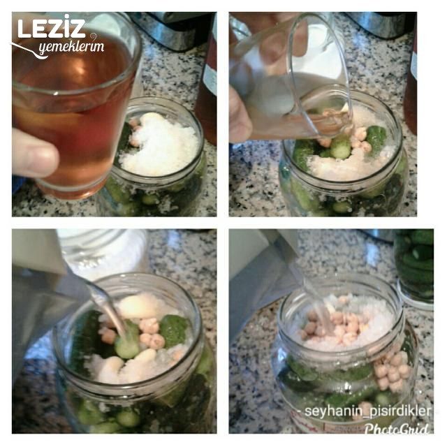 Kornişon Turşusu Nasıl Yapılır?