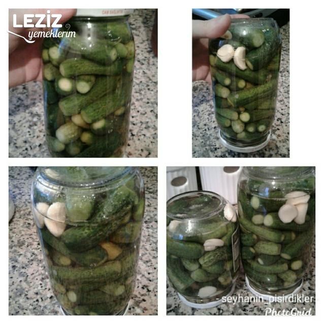 Kornişon Turşusu Nasıl Yapılır?