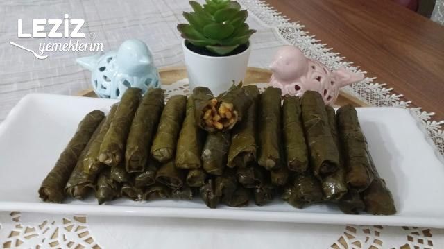 Bakliyatlı Yaprak Sarması (Çok Lezzetli)