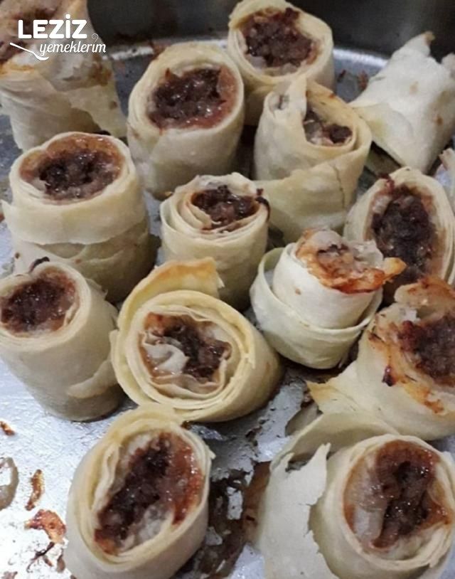 Hazır Yufkadan Çıtır Mantı