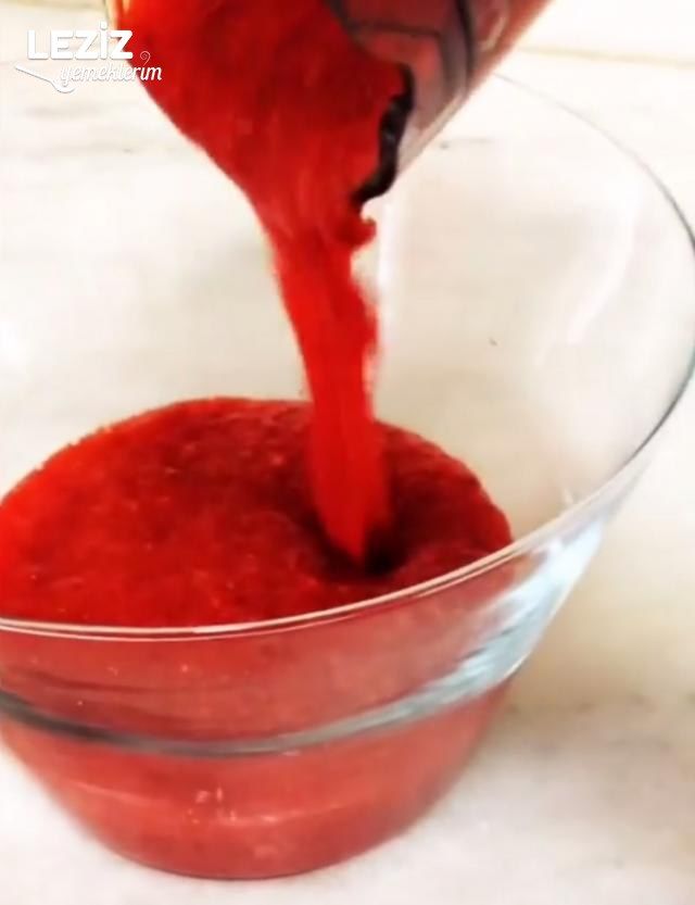 Çilek Sorbe Tarifi