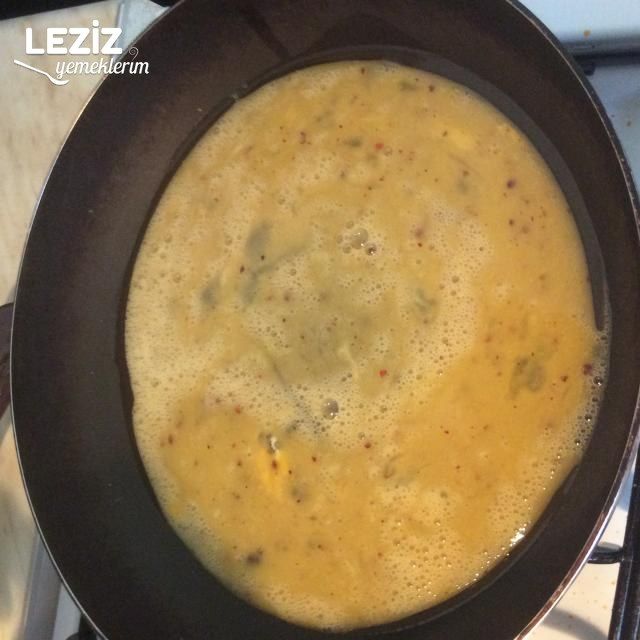 Otlu Beyaz Beynirli Omlet