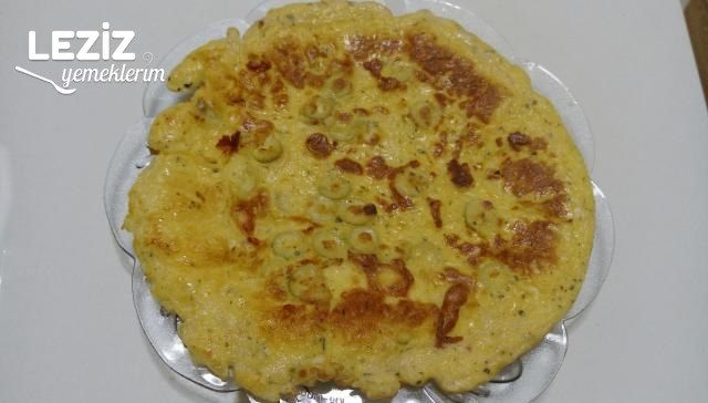 Peynirli Zeytinli Omlet