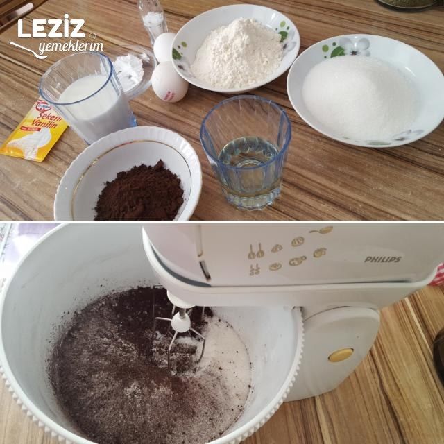 Browni Tadında Nefis Pratik Çikolatalı Kek