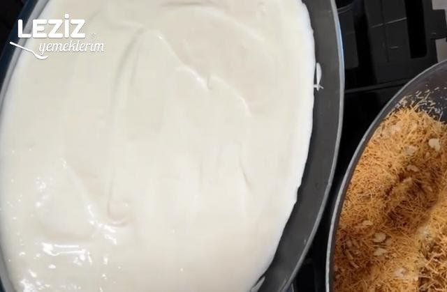 Damla Sakızlı Muhallebili Kadayıf  (Favoriniz Olacak)