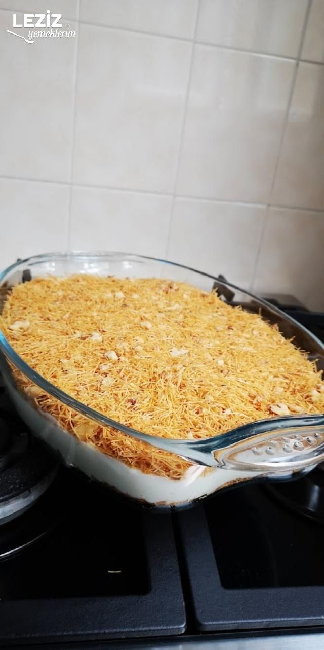 Damla Sakızlı Muhallebili Kadayıf  (Favoriniz Olacak)