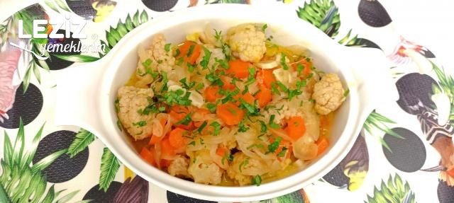 Portakallı Zeytinyağlı Karnabahar