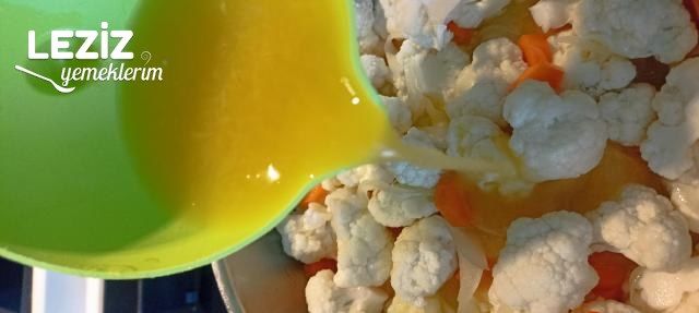 Portakallı Zeytinyağlı Karnabahar