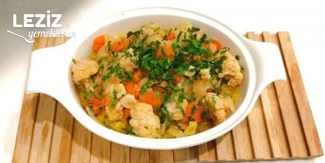 Portakallı Zeytinyağlı Karnabahar