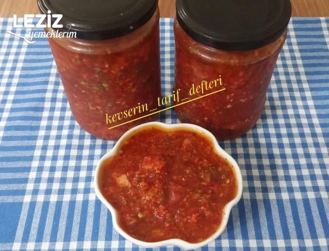 Kışlık Pişirmeden (Çiğden) Acılı Ezme Tarifi