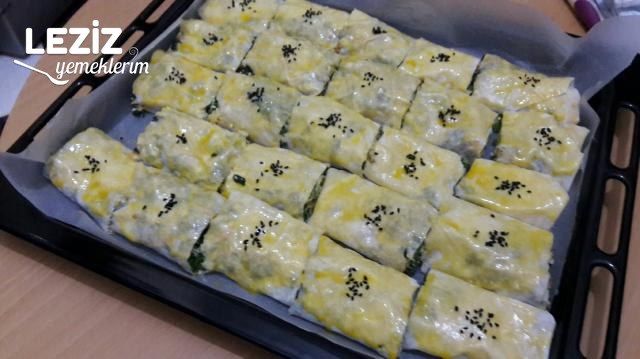 Unlu Sirkeli Ispanaklı Çıtır Börek