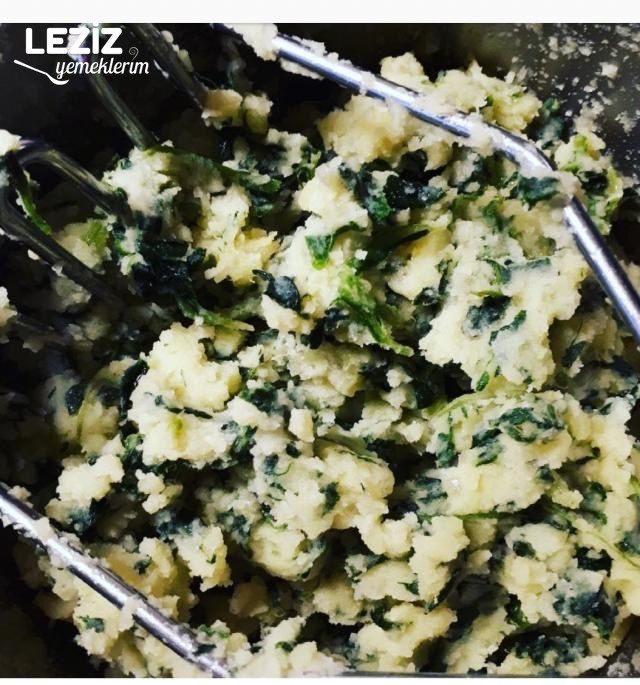 Ispanaklı Yoğurtlu Patates