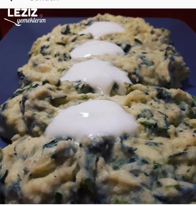 Ispanaklı Yoğurtlu Patates