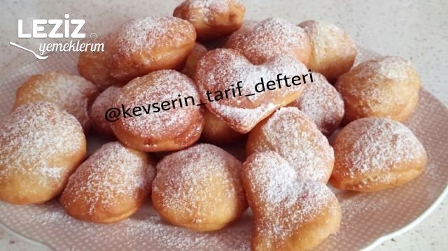 Çikolatalı Ve Reçelli Pofuduk Hamur Kızartması