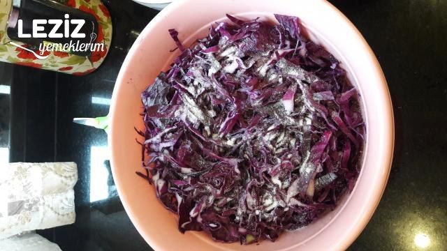 Kırmızı Lahana Turşusu (Kavanozda)