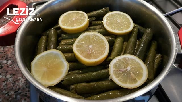 Zeytinyağlı Yaprak Sarma (Tüm Aşamaları İle)