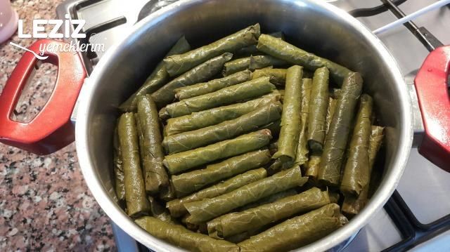 Zeytinyağlı Yaprak Sarma (Tüm Aşamaları İle)