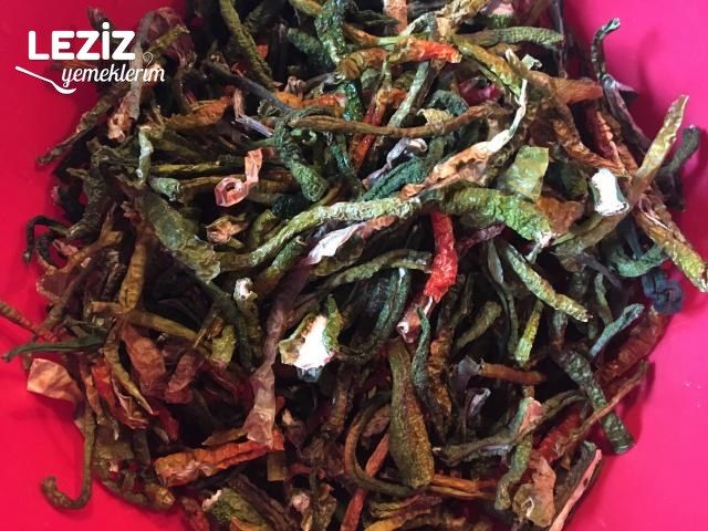 Kuru Biber Kızartması Tarifi