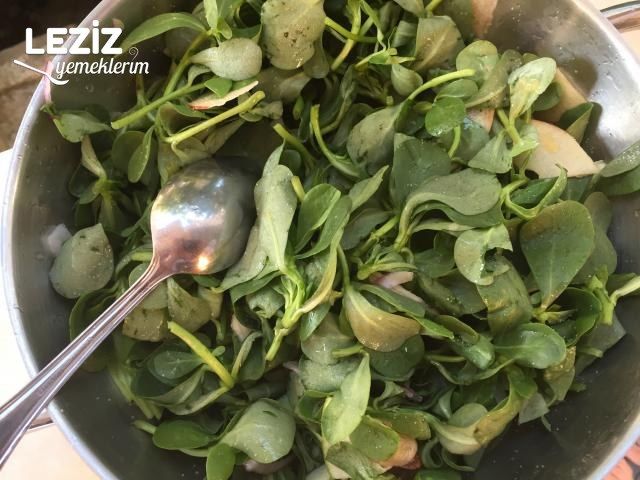 Meyveli Semizotu Salatası