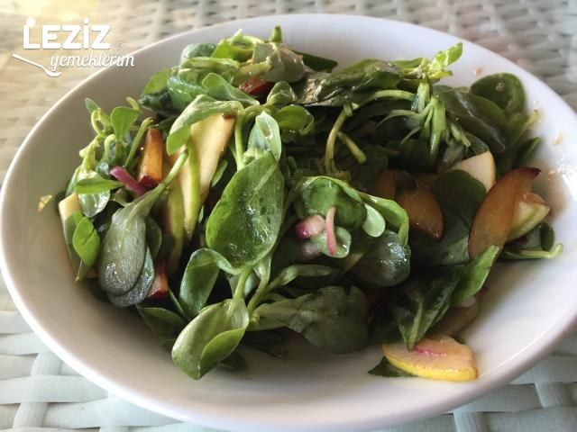 Meyveli Semizotu Salatası