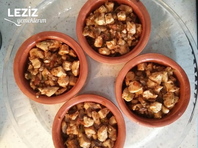 Güveçte Mantarlı Tavuk Sote Tarifi