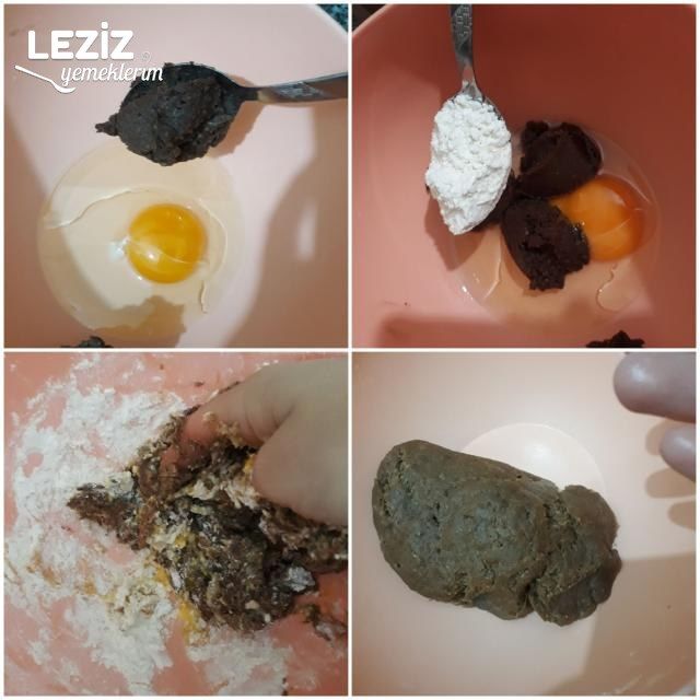 Hamuru Nutellalı Kurabiye