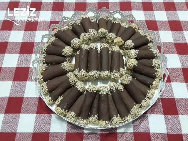 Kakaolu Çubuk Kurabiye