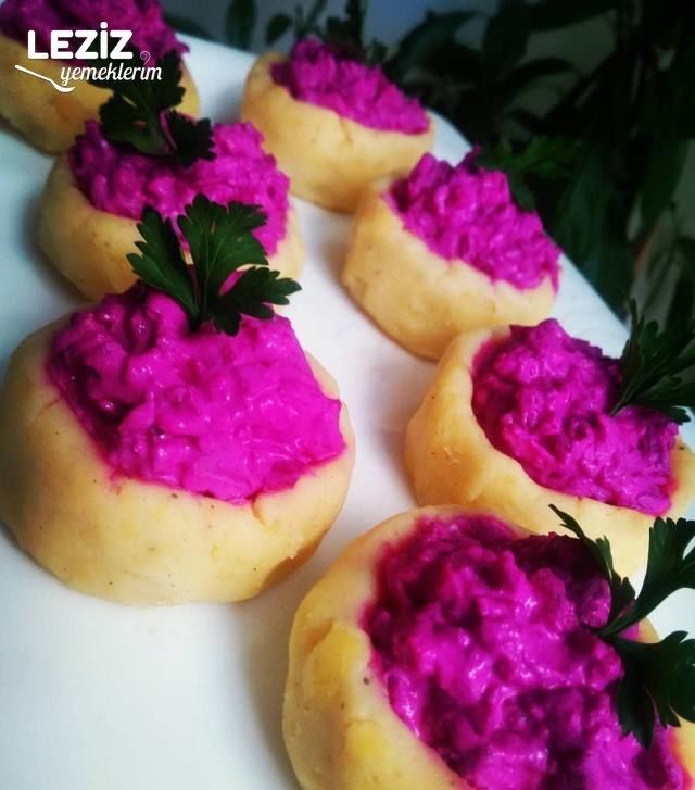 Patates Çanağında Pancar Salatası