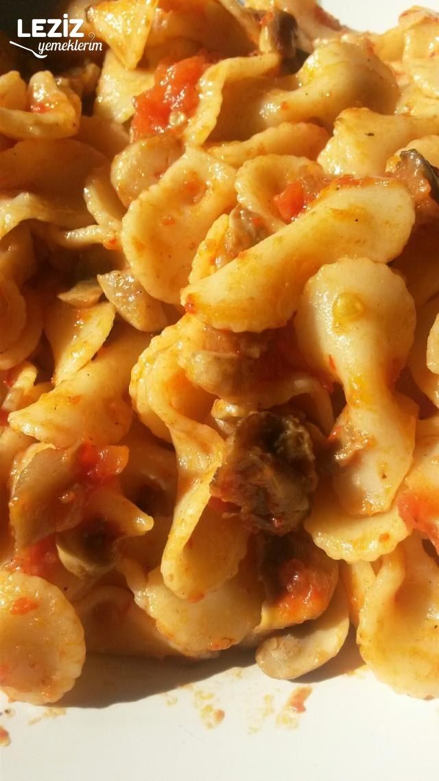 Mantarlı Fiyonk Makarna