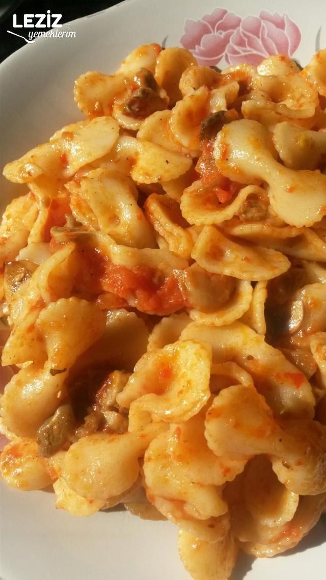 Mantarlı Fiyonk Makarna