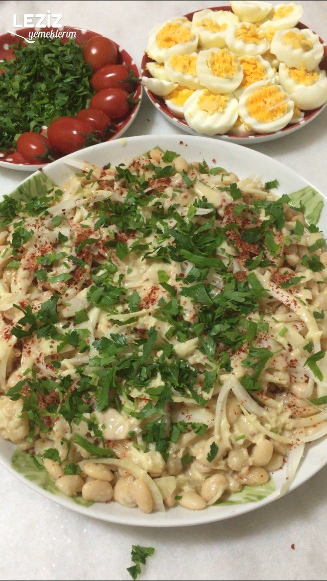 Antalya Usulü Tahinli Piyaz