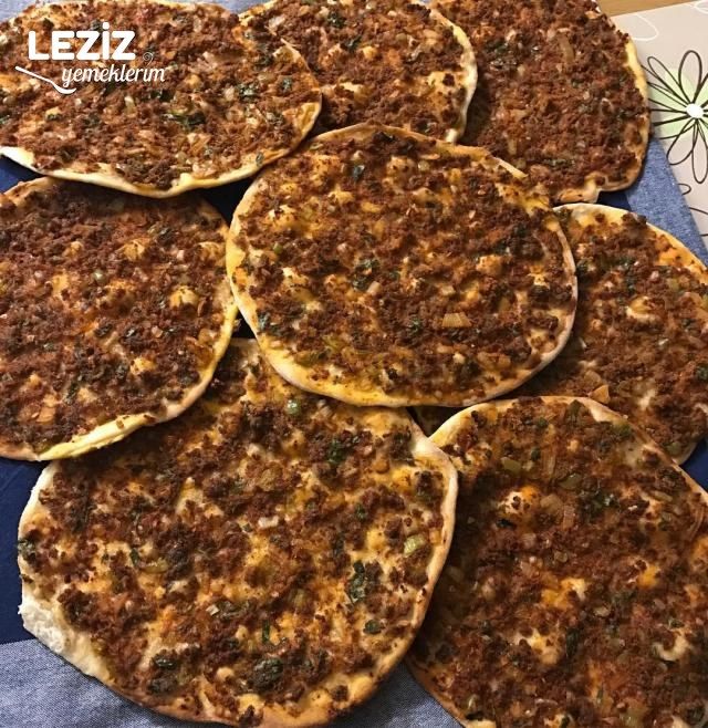 Ev Yapımı Lahmacun Yapılışı Leziz Yemeklerim