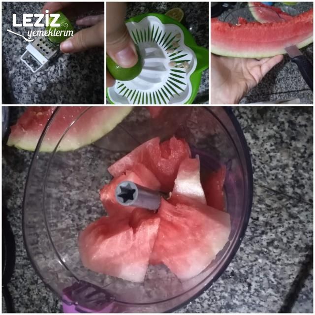 Karpuz Limonatası Tarifi