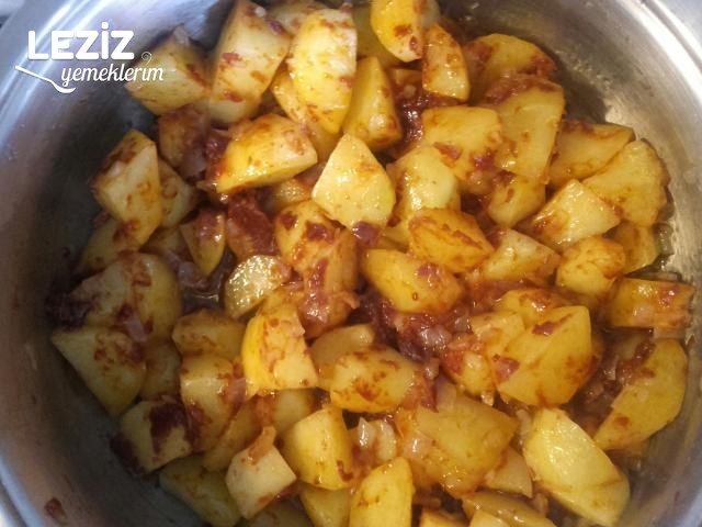 Patatesli Sulu Köfte Yapımı