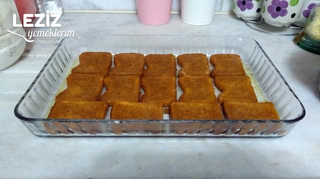 Muhallebili Etimek Tatlısı Tarifi