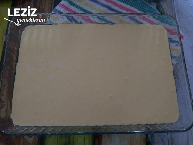 Portakallı Sünger Kek