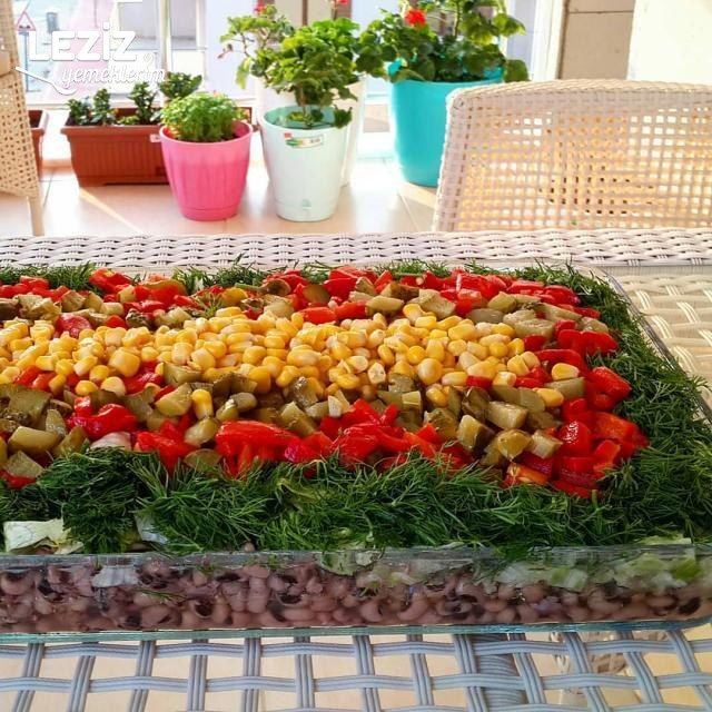 Börülce Salatası (Şekli Şahane)