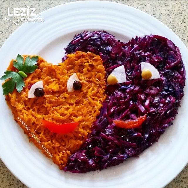 Mor Lahana Havuç Salatası (Kalbim Sana Emanet)