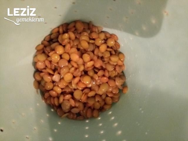 Yeşil Mercimekli Bulgur Pilavı