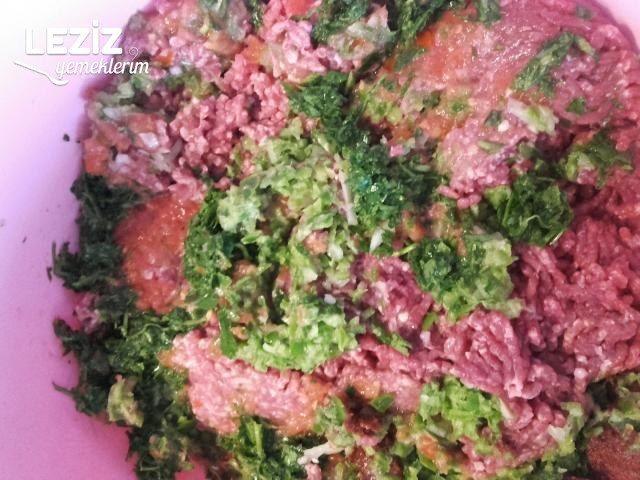 Kıymalı Pide İç Harcı Hazırlama