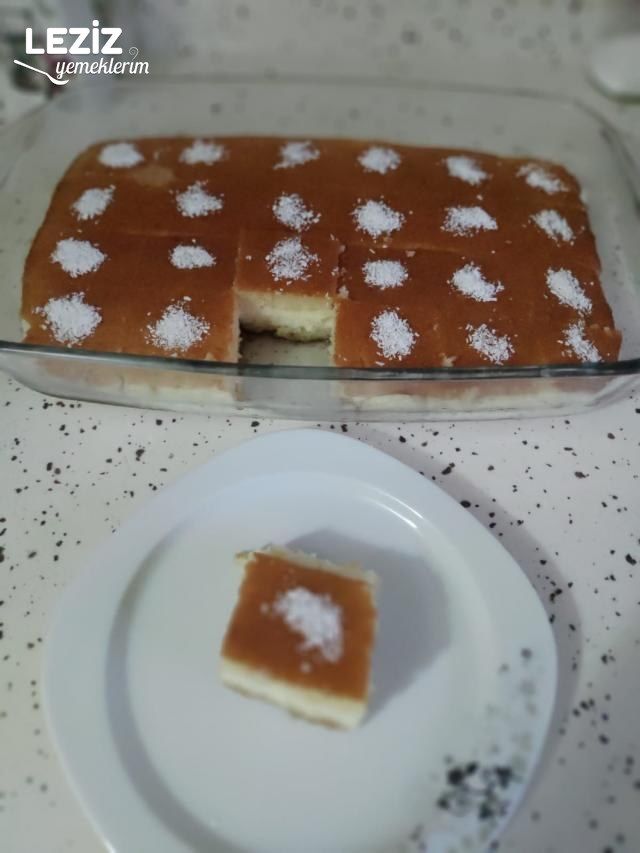 Lezzetli Muhallebili Revani