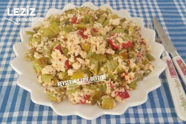 Trakya Usulü Ekşimikli Biber Kavurması