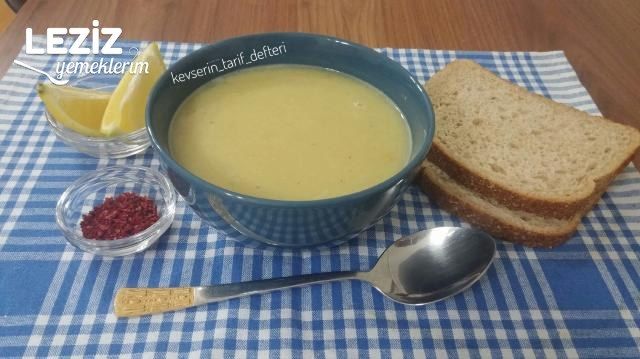 Meyaneli Sarı Mercimek Çorbası Tarifi