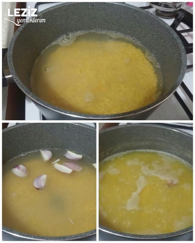Meyaneli Sarı Mercimek Çorbası Tarifi