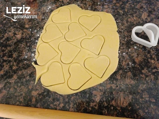 Kalp Kurabiye Tarifi