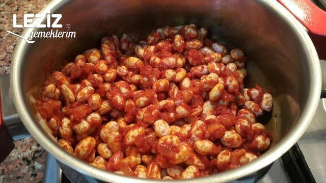 Taze Barbunya Yemeği